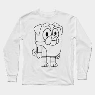 Bluey Muffin Design 8 Long Sleeve T-Shirt